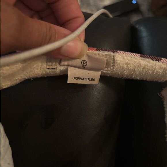 Burberry Vintage Pink Visor Cap Hat Logo Nova Check logo hat accessory head wear - Picture 6 of 8